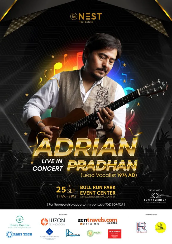 Adrian Pradhan Live