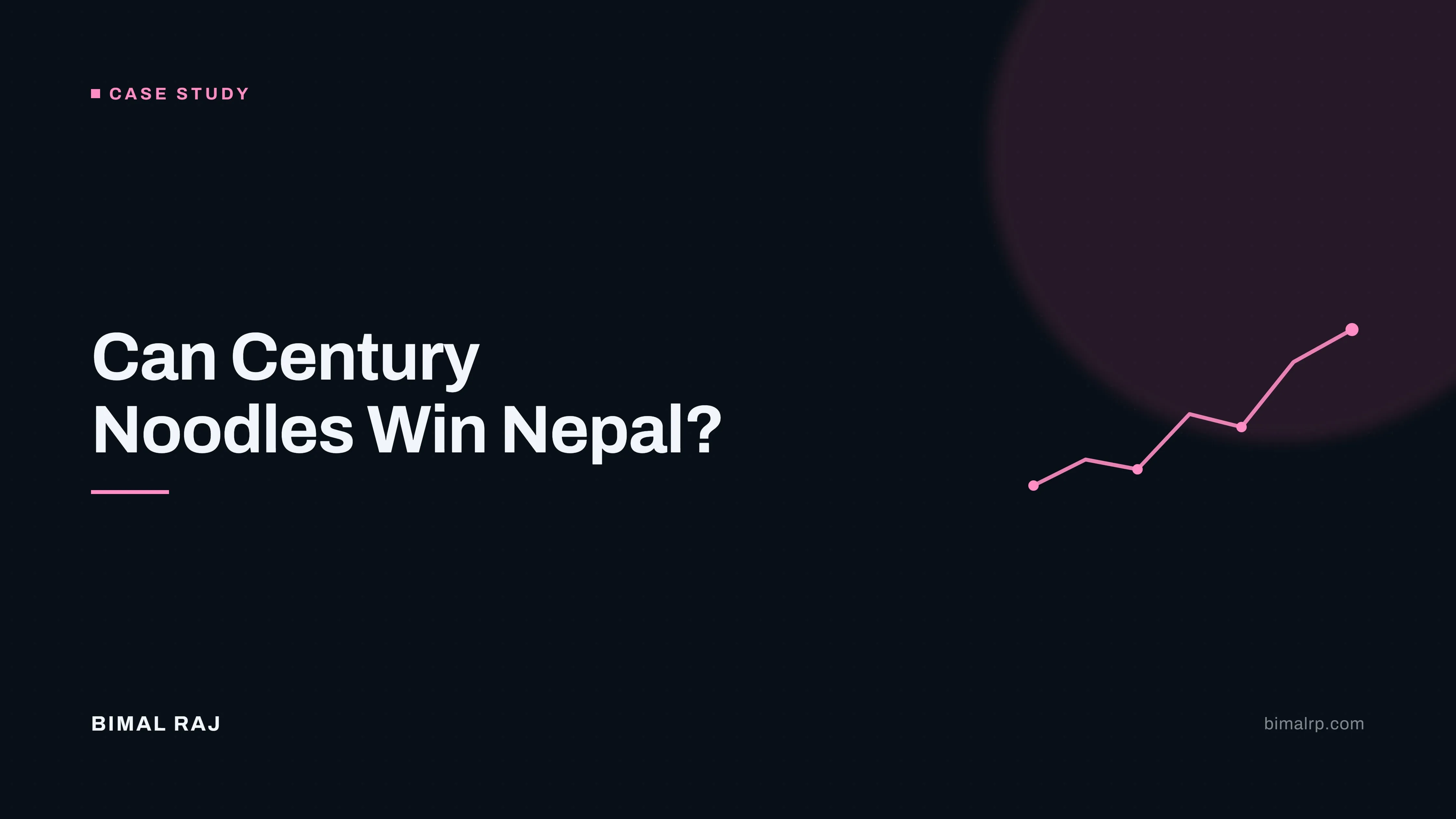 Can Century Noodles Win Nepal? A Spice Brand Takes On the Noodle Giants