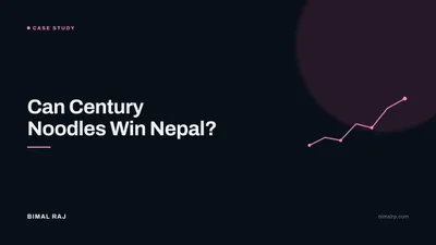 Can Century Noodles Win Nepal? A Spice Brand Takes On the Noodle Giants