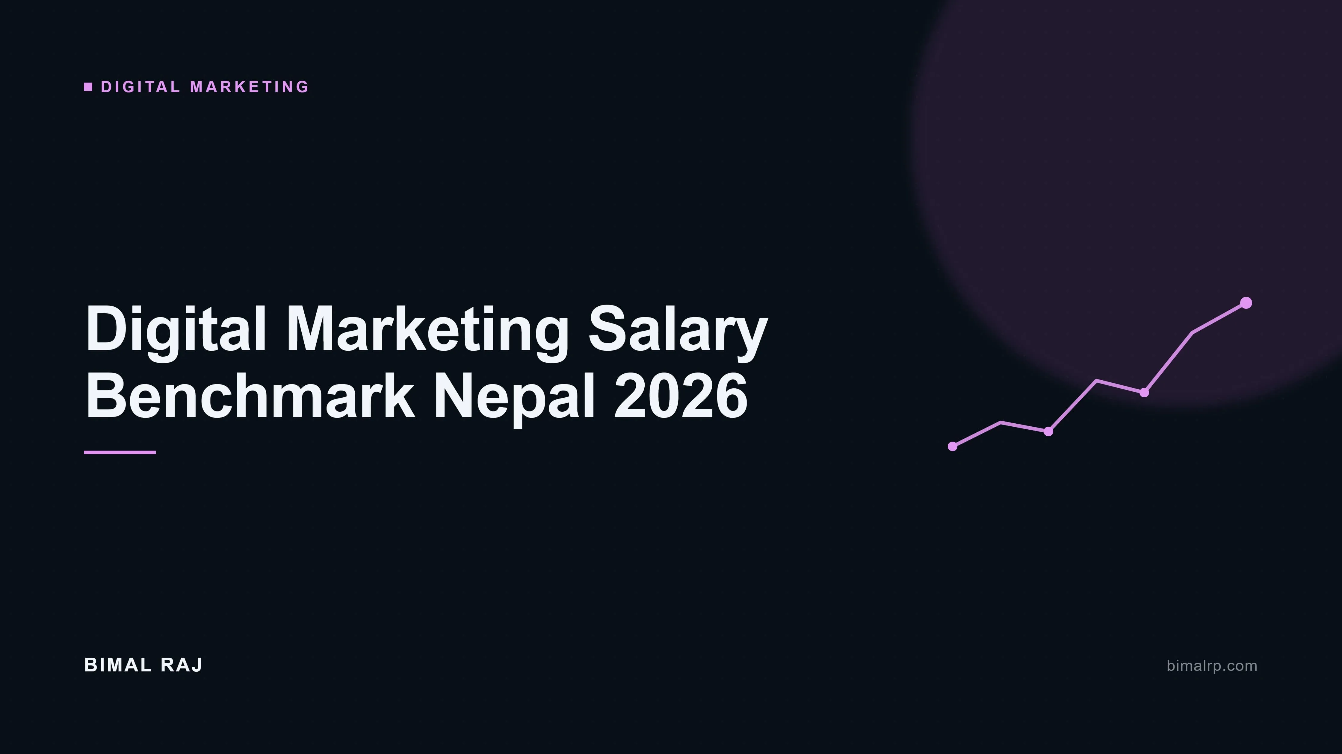 Digital Marketing Salary Benchmark in Nepal (2026)