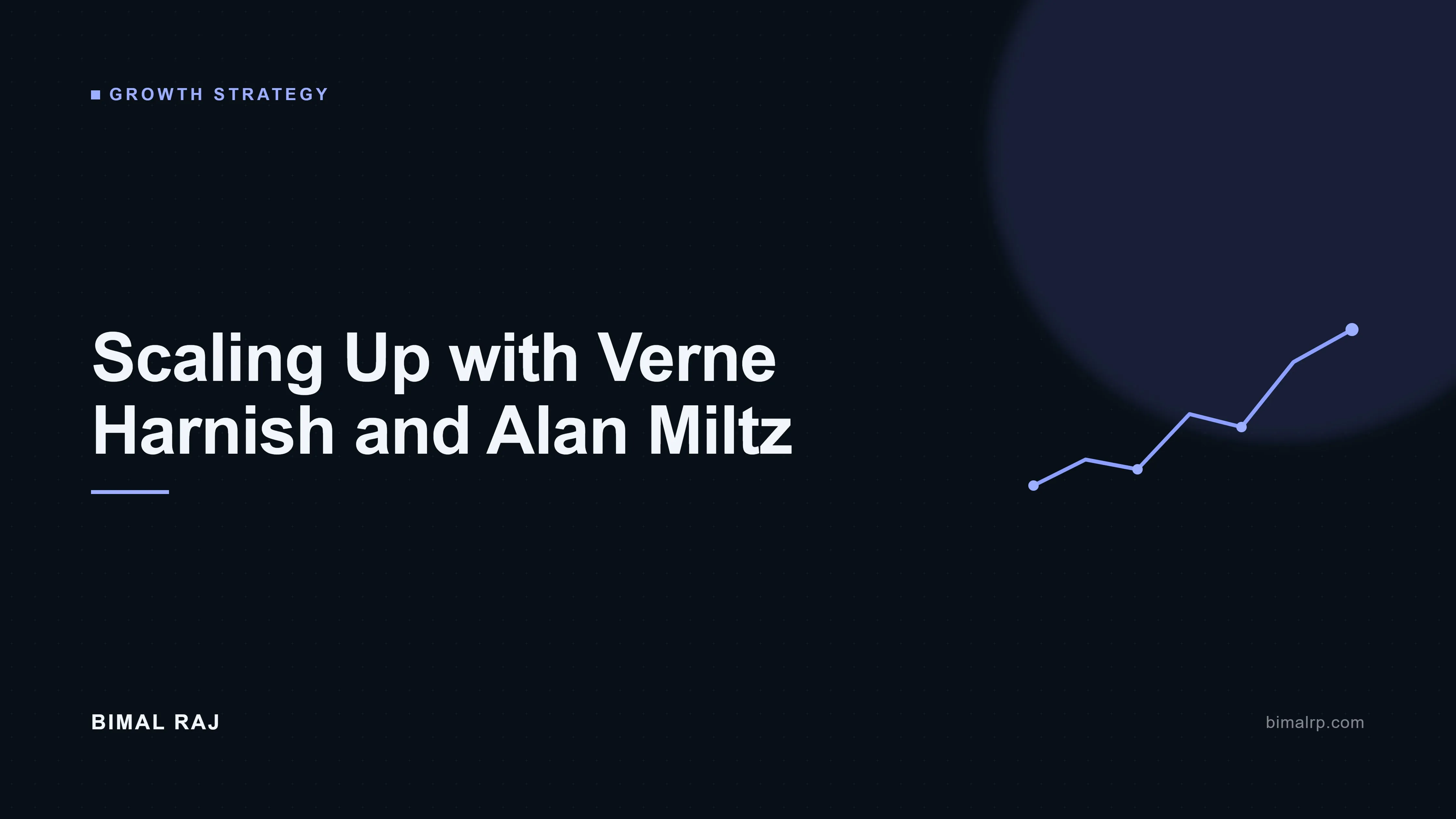 What Two Days With Verne Harnish and Alan Miltz Taught Me About Scaling a Business