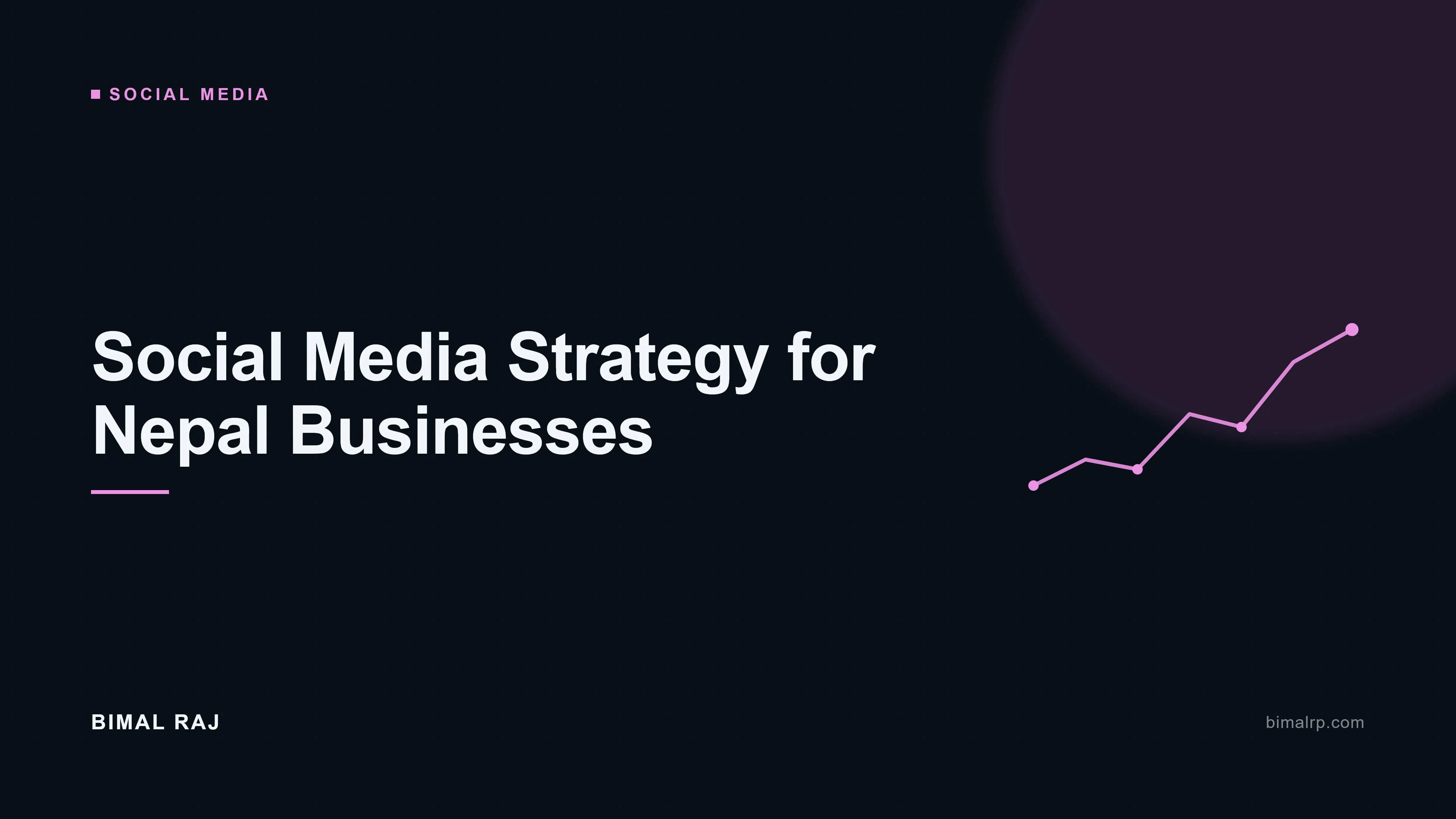Social Media Strategy for Nepal Businesses: A 2026 Complete Guide